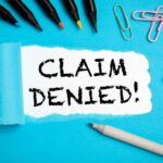 Claim Denied. Indemnification, Insurance and Warranty concept